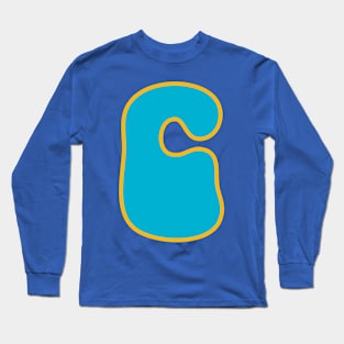 Letter C Soul Wave Long Sleeve T-Shirt